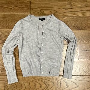 Women’s Banana Republic Gray Merino Wool Sweater Size Medium